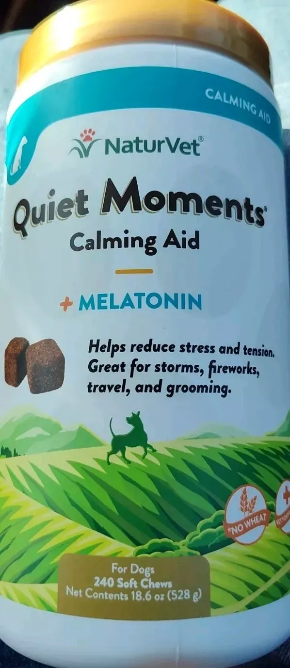 NaturVet Quiet Moments Calming Dog Soft Chew - 70 count