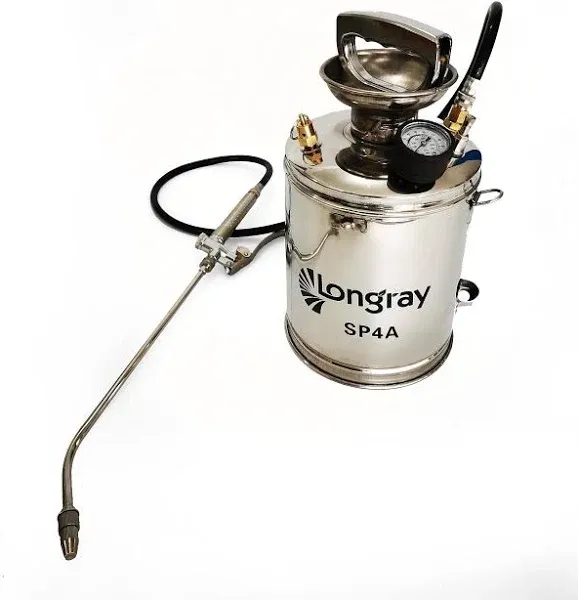 Longray Stainless Steel Hand-Pumped Sprayer (1-Gallon)