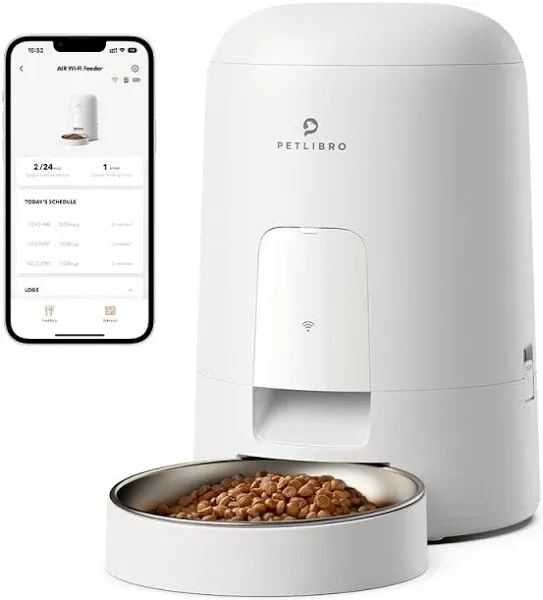 PETLIBRO Automatic Cat Feeder Cat Food Dispenser Battery-Operated with 180-Day Battery Life