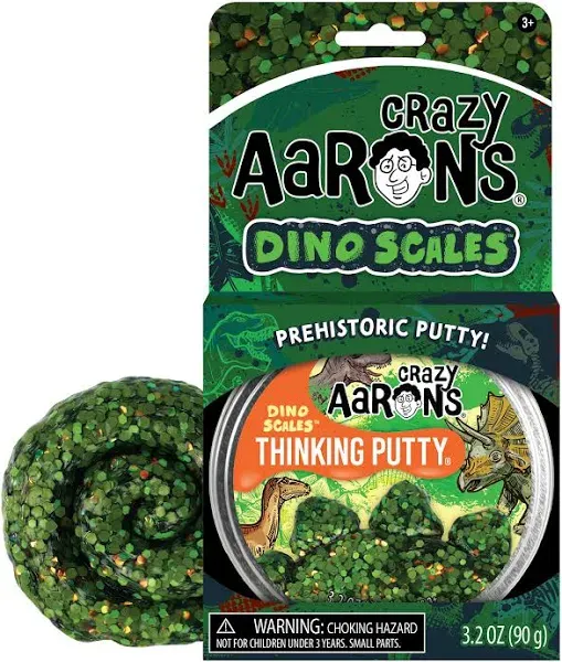 Crazy Aaron's Dino Scales Thinking Putty