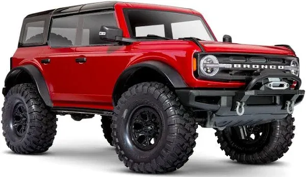 Traxxas TRX-4 2021 Ford Bronco RTR 1/10 Trail Crawler Truck Red