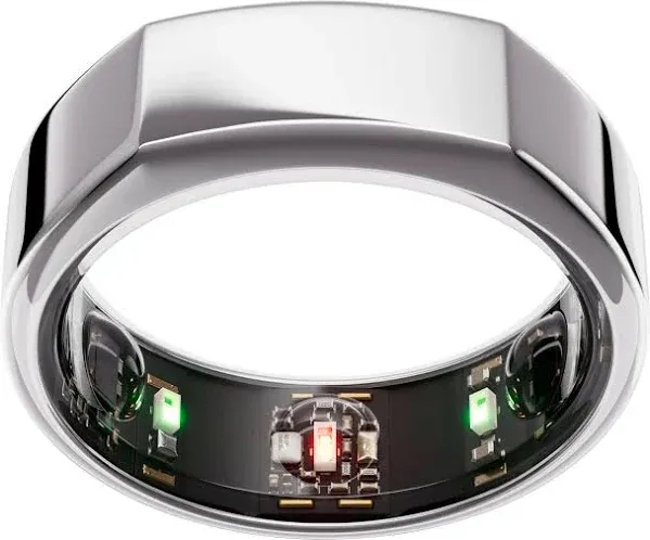 NEW Oura Ring Gen 3 Heritage Silver Size 10 Smart Ring (Please Size First)