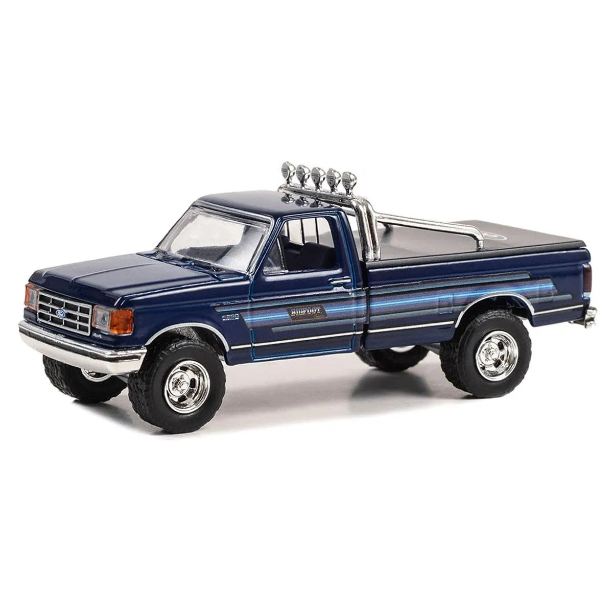 1987 Ford F250 Xlt Lariat Bigfoot Cruiser 1:64 Scale Model 30433 Diecast Gift