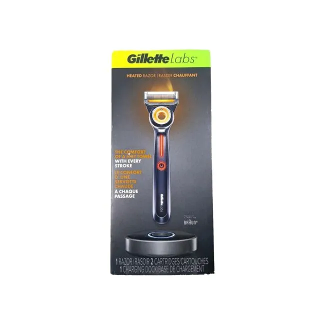 Gillettelabs Heated Razor Starter Kit by Gillette - 3ct