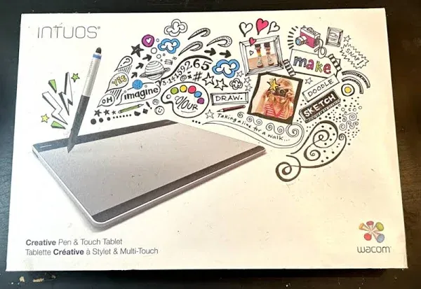 NEW W PTH860 Intuos Pro Pen Tablet Large - Graphics 12.24&#034; x 8.50&#034; 5080 lpi