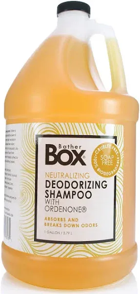 Deodorizing Dog Shampoo, 1 Gallon - Odor Eliminator, Eliminates Stinky, Smelly Pet Odors, Deodorizes Pet Odors and Freshens, Professional Grooming Grade