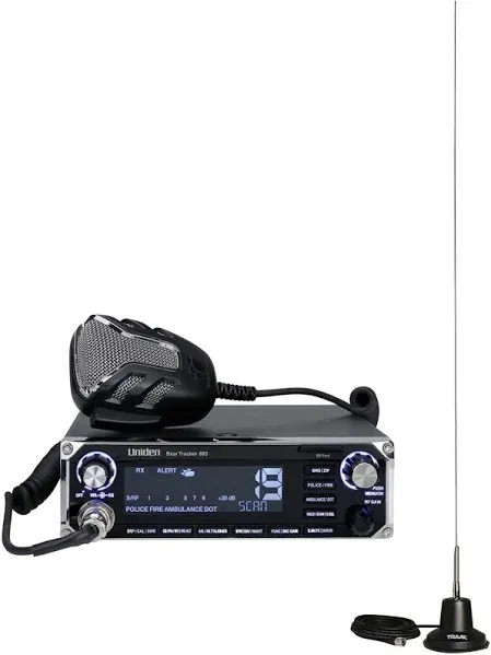 Uniden Beartracker 885 Hybrid CB Radio / Digital Scanner