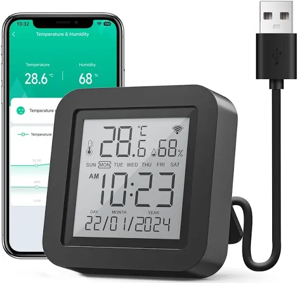 GHome Smart WiFi Thermometer Hygrometer