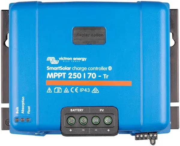 Victron SmartSolar MPPT Solar Charge Controller - 250V - 100Am- VE.Can Port - UL Approved