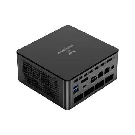 Minisforum UM890 Pro Mini PC AMD Ryzen 9 8945HS(8C/16T, Up to 5.2GHz) 64gb Ddr5 1TB PCIe4.0 Ssd, 2xUSB4(PD 8K)|1xHDMI|1xDP Four Outputs, 2x RJ45, BT5.