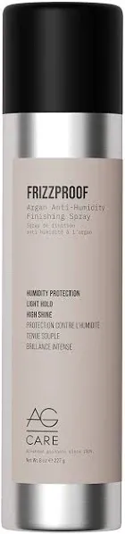 AG Care Frizzproof Argan Anti Humidity Finishing Spray, 8 oz