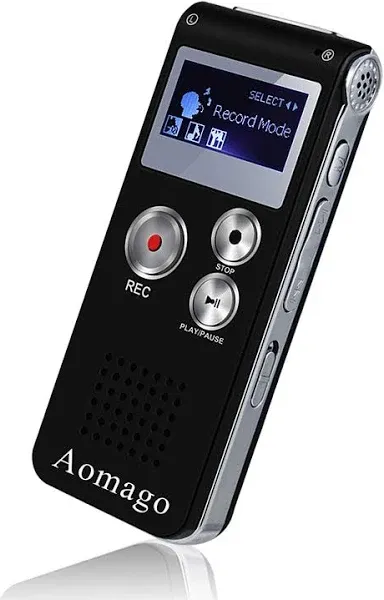 64GB Digital Voice Recorder Voice Activated Recorder for Lectures, Meetings, ...