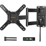 Lockable RV TV Mount for 13–42 in TVs up to 44 lbs, Full Motion RV TV Wall Mount