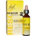 Bach RESCUE REMEDY PET for Dogs 20mL, Natural Calming Drops, Stress Relief for Dogs & Puppies, Caused by Separation, Thunder, Fireworks, Homeopathic Flower Remedy