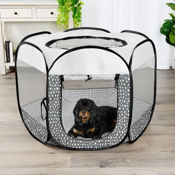 Furhaven Portable Dog Playpen Cat Tent Pet playground/ken<wbr/>nel foldable indoor ...