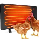 EconoHome Safe Chicken Coop Heater, 150 Watts, ETL Compliant for Safety