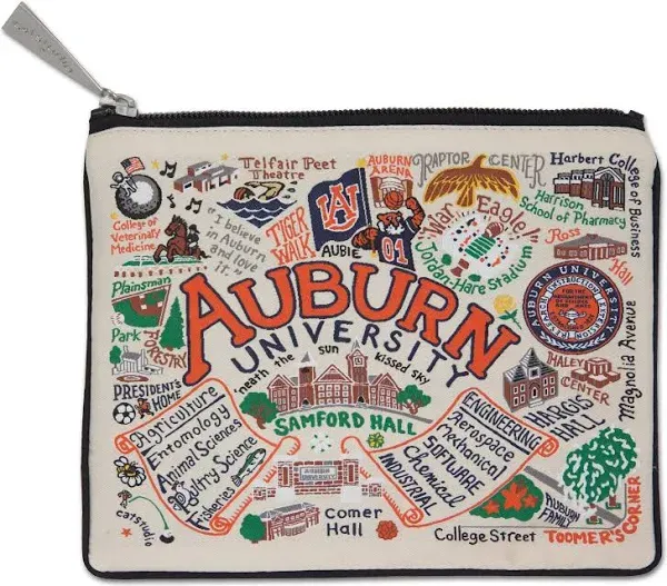 Catstudio Auburn University Collegiate Zip Pouch