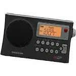 Sangean Pr-d4w AM/FM Weather Alert Portable Radio with BandWidth Narrowing, Am Auto Tracking