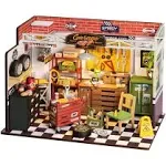 Rolife Garage Workshop DIY Miniature House Kit