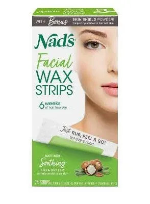 Facial Wax Strips Nad's