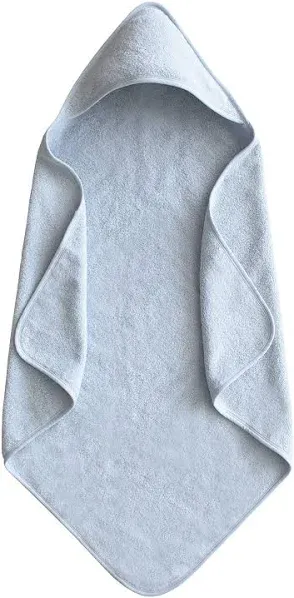 Mushie - Organic Cotton Baby Hooded Towel, Fall Yellow