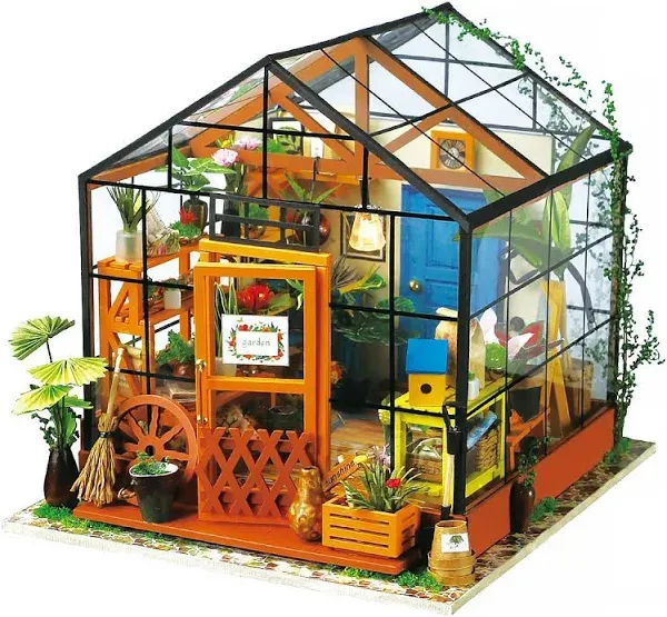 Cathy's Flower House Miniature House Kit