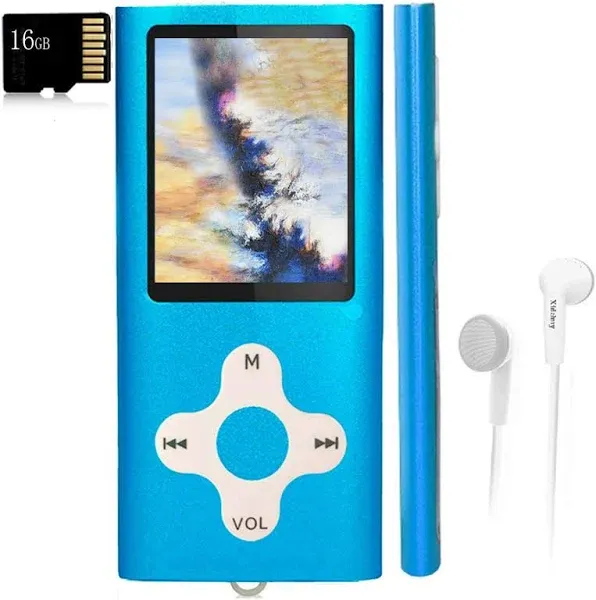 MP3 Player with Music Player, Video, Voice Record, FM Radio, E-Book Reader, Photo Viewer