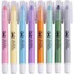 Mr. Pen- Bible Highlighters, Pastel Gel 8 Pack, Assorted Colors, Highlighters No Bleed, Highlighter, Highlighter Set, Dry Markers