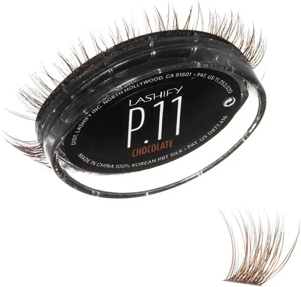 Lashify Plushy Tame Gossamer Lashes in Black Easy DIY False Lashes for a Voluminous Yet Still Natural Look