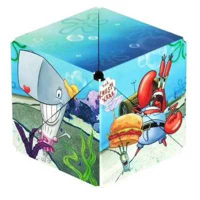 SHASHIBO Magnetic Puzzle Cube: Spongebob Squarepants - Krusty Krab