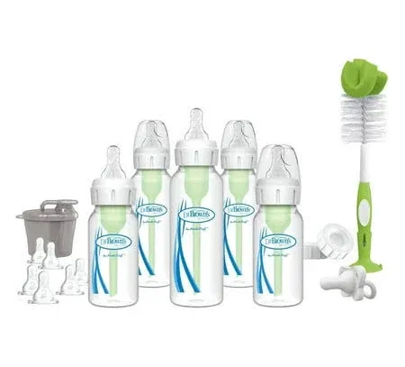 Dr. Brown's Natural Flow Anti-Colic Options+ Narrow Baby Bottle Gift Set