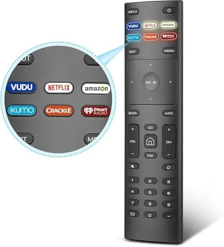 For VIZIO Smart TV Remote Replacement, Universal Control XRT136