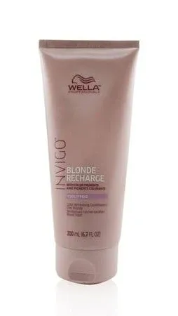 Wella Invigo Blonde Recharge Color Refreshing Conditioner Warm Blonde 200ml