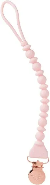 Itzy Ritzy Sweetie Strap Silicone Pacifier Clip