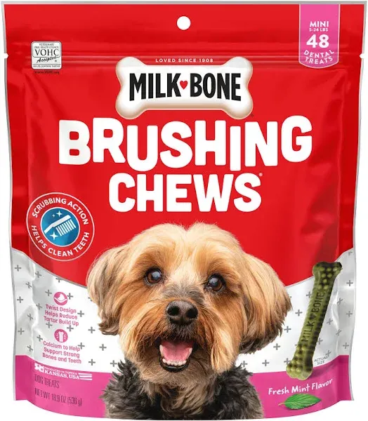 Milk-Bone Brushing Chews Daily Dental Dog Treats