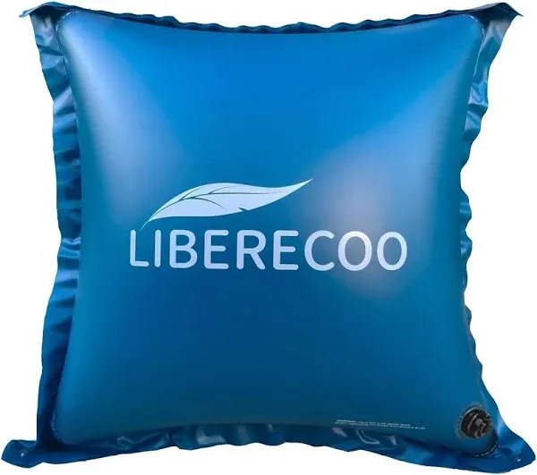 LIBERECOO 4'x4' Pool Pillows for Above Ground Pools, winterize Pool Closing kit Winter Pool Pillow.Super Durable & Strong Cold Resistant Easy Centering,Rope Included