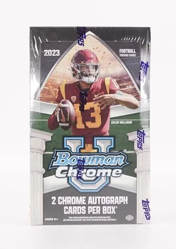 2023 Bowman Chrome University Football Value Box