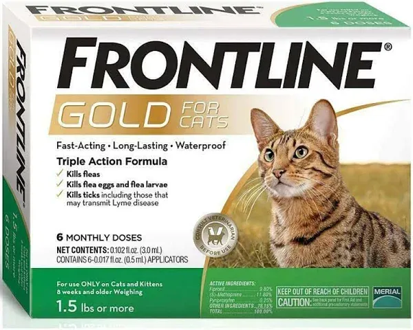 Frontline Gold For Cats