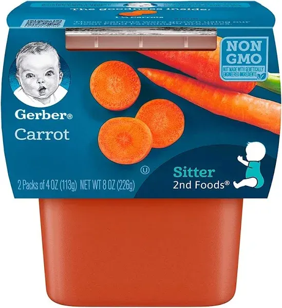 Gerber 2nd Foods Carrot Baby Food