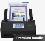 ScanSnap iX1600 Premium Bundle Scanner with 4-Year Depot Warranty