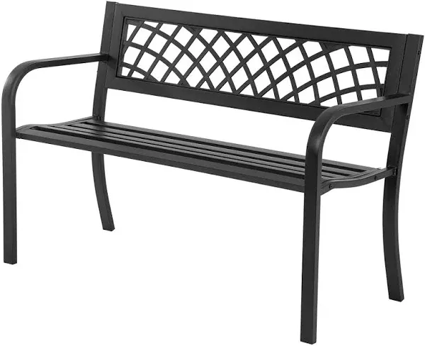 FDW Patio Metal Park Bench