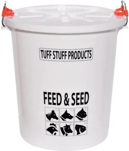 Tuff Stuff Feed & Seed Storage Drum with Lid - 12 Gal/50 lb