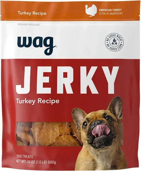 Amazon Brand - Soft &amp; Tender American Jerky Dog Treats - Beef Recipe ,6 Ounce...