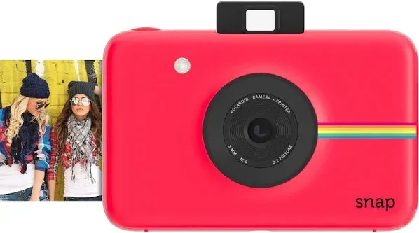 Zink Polaroid Snap Instant Digital Camera with Zink Zero Ink Printing Technology POLSP01