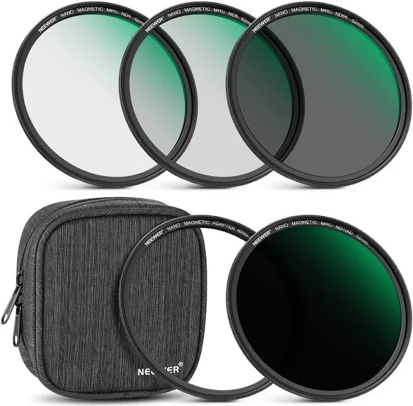 Neewer 5-in-1 Magnetic Lens Filter Kit