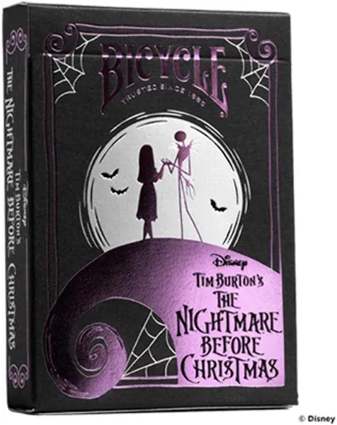 Disney Tim Burton's Nightmare Before Christmas Playing Cards by Bicycle