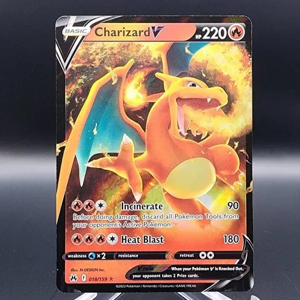 Pokemon Crown Zenith Rare Holo Charizard VSTAR