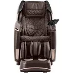 Osaki OS-Pro Maestro 4D Zero Gravity Massage Chair with Heated Rollers, L-Track Design, Touch Screen Remote (Brown)