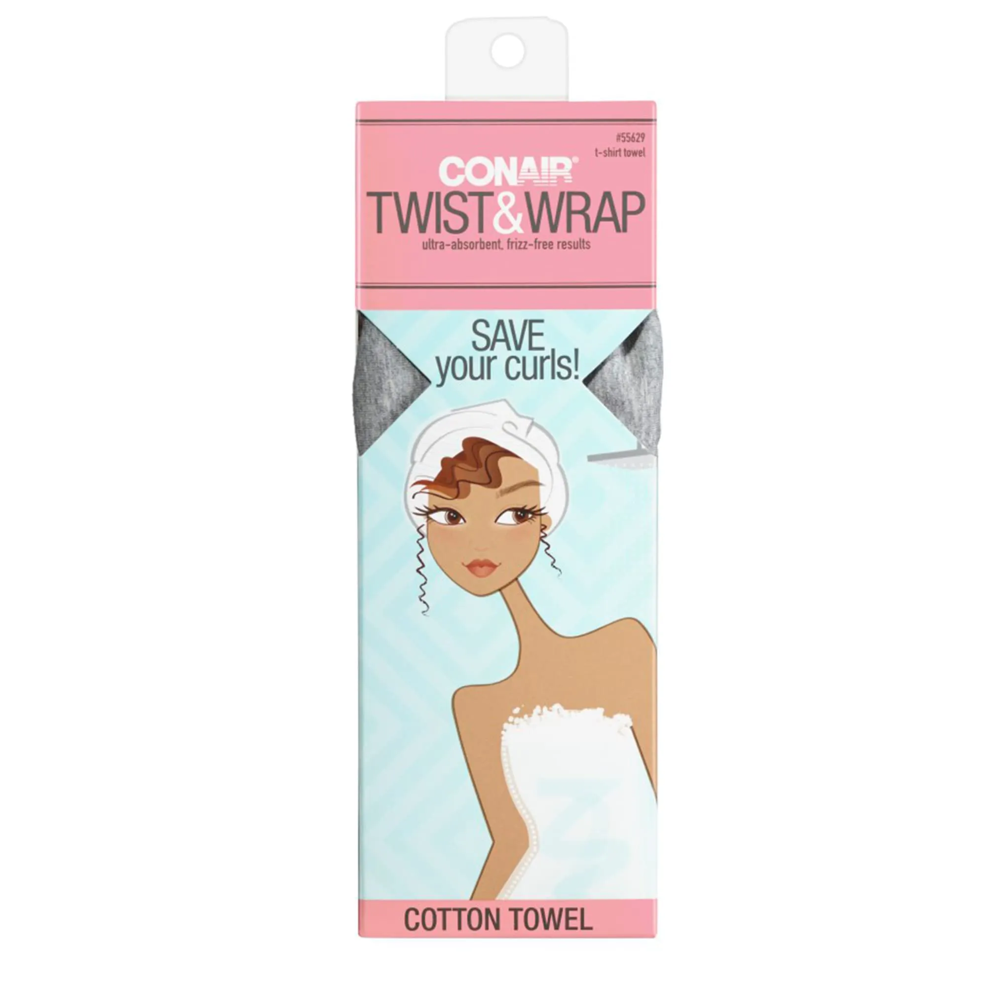 Conair Twist Wrap Cotton Towel 1 Towel