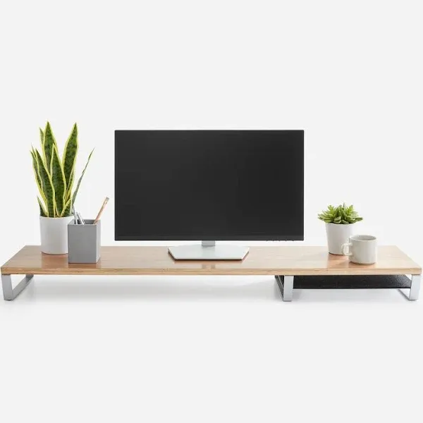 HumanCentric Wood Monitor Stand Riser